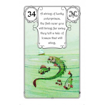 Red Owl Lenormand Kortos AGM